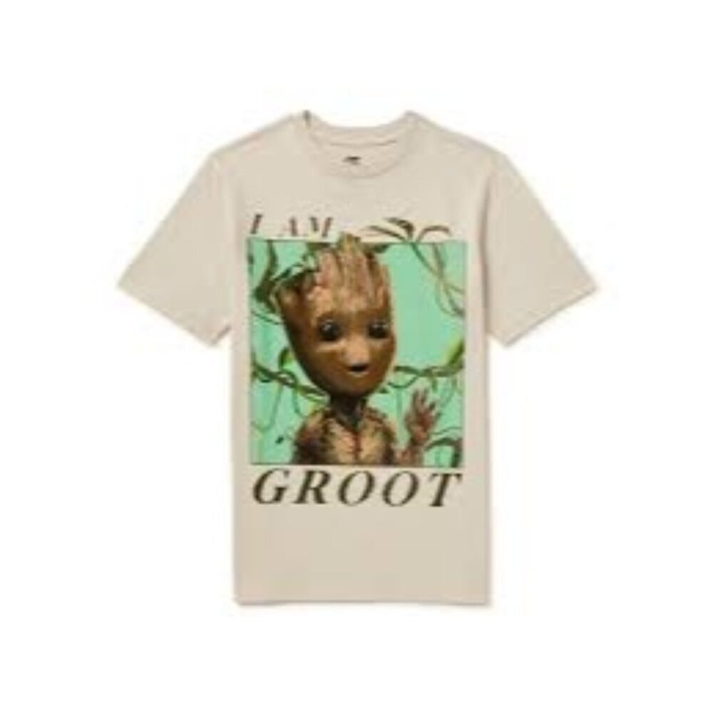 Marvel Boys Groot Graphic T-Shirt - Size S (6/7)